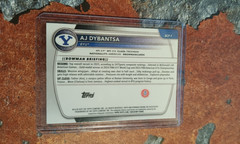 AJ Dybantsa 2025 Bowman #BCP-1 Reptilian Refractor Chrome Rookie 1st RC