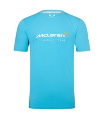McLaren F1 Men&rsquo;s Lifestyle T-Shirt- Black/Dark Gray/Light Gray/Papaya/Blue/White