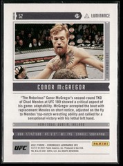 2021 Panini Chronicles UFC #52 Conor McGregor Pink