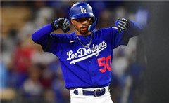 Authentic Tackle Twill Dodgers Front Numbers and LA Sleeve Patches