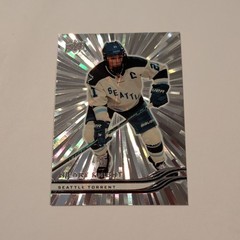 2025-26 Upper Deck PWHL Hilary Knight Silver Outburst Card #33