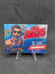 2026 Danhausen Champion Hausens WWE New York Knicks Blue Holofoil Card #d /53
