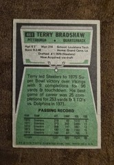 1975 Topps Terry Bradshaw #461