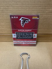 JUSTIN HARDY – 2015 Prizm Red Power PRIZM Refractor SP AUTO /299 – Falcons RC