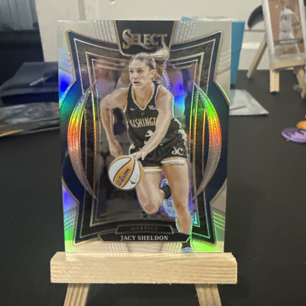 2025 Panini WNBA Select Concourse #73 Jacy Sheldon Silver Prizm