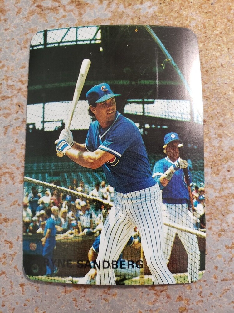 Ryne Sandberg Chicago Cubs Rob Broder Photo #24 RARE ODDBALL