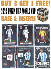 2026 Prizm FIFA WORLD CUP SOCCER (BUY 3 GET 1 FREE) You Pick 251-500 & INSERTS