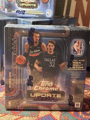 NEW 2025-26 Topps Chrome Update Series NBA Basketball Mega Box Cooper Flag Chase