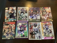 Minnesota Vikings 26 Card Autograph Lot 1980s-present See Photos