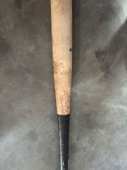 Christian Moore Los Angeles Angels GAME USED Broken Baseball Bat Tennessee Vols
