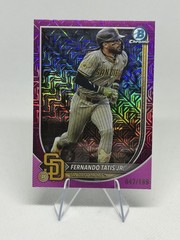 2025 Bowman Chrome – Fernando Tatís Jr. #8 Pink Mojo Refractor /199
