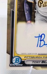 2024 Bowman Tony Blanco Jr. Auto 1/1 Superfractor CPA-TB Pirates