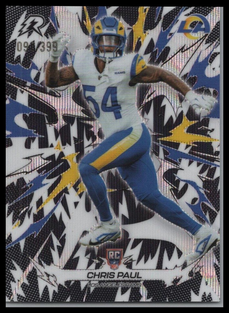 2025 Topps Resurgence #153 Chris Paul Jr. Black & White Surge Refractor #/399