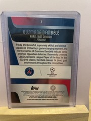 2025-26 Topps Chrome UCC Ousmane Dembele Raywave Refractor #3 PSG Buyback