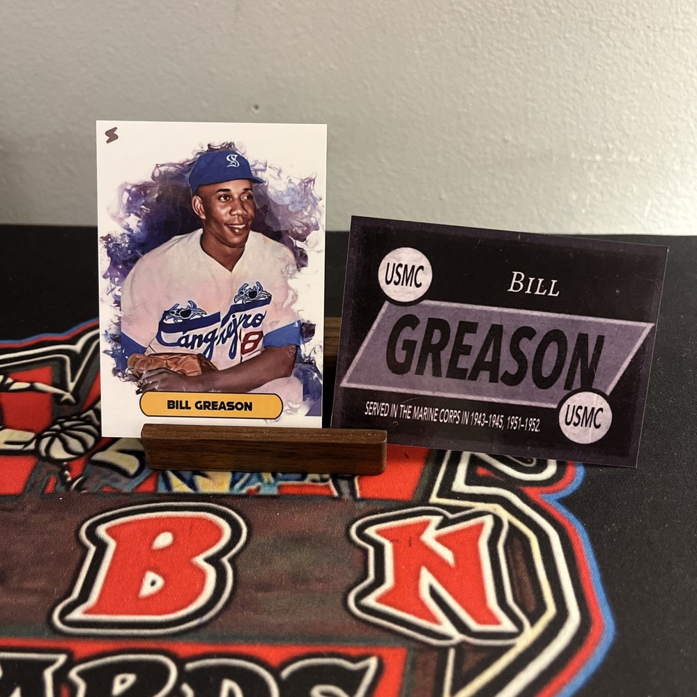Bill Greason Art Card For TTM