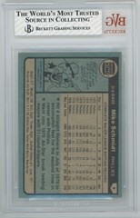 MIKE SCHMIDT 1980 TOPPS BURGER KING #6 BGS 7.5 NEAR MINT + PHILLIES HOF