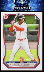 2026 Bowman #BP-141 Justin Gonzales Prospects Boston Red Sox