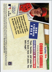 2026 Topps Profiles #TP6 Corbin Carroll Arizona Diamondbacks
