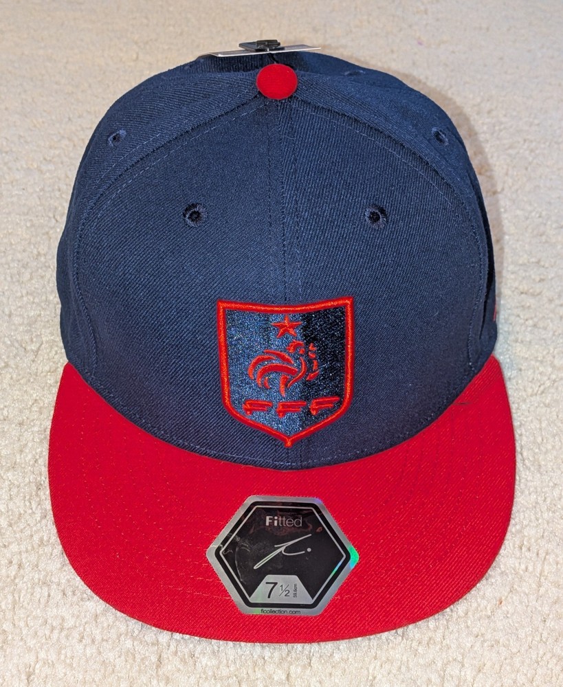 Official FRANCE NATIONAL TEAM Fitted Hat – Size 7 1/2 – Fi Collection – FFF