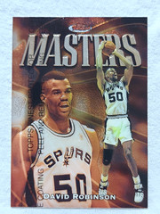 1997-98 Topps Finest Bronze David Robinson #203 San Antonio Spurs