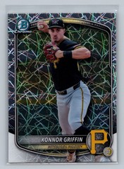 2025 Bowman Draft #BDC-102 Konnor Griffin Chrome Laser Refractor