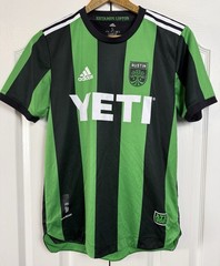 Adidas Austin FC 2021-22 Inaugural Season Jersey Womens Large Yeti MLS EUC
