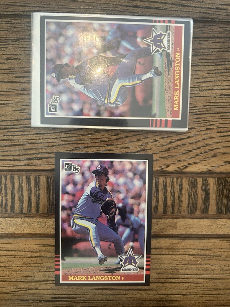 Mark Langston RC 1985 Donruss Rookie Mariners #557
