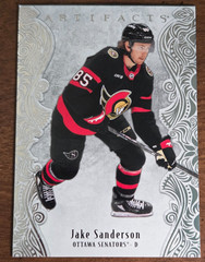 2025-26 Upper Deck Artifacts Jake Sanderson #3 Ottawa Senators Free Shipping