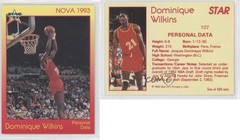 1993 Star Nova 1/500 Dominique Wilkins #107 HOF 0h4