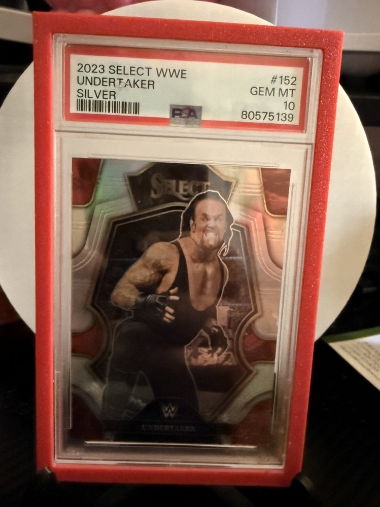 2023 Select WWE UNDERTAKER SILVER PSA 10 Pop 1 Premier Level