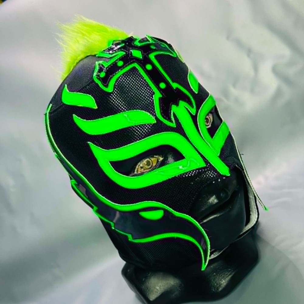 Mysterio Wrestling Lucha Semi Professional Grade Mask Luchador Mascara Mohawk