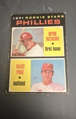 1971 Topps – 1971 Rookie Stars Greg Luzinski, Scott Reid #439 (RC)