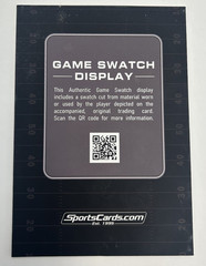 Joe Namath Game Used Swatch Sportscards.com