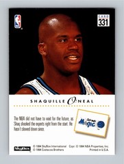 Shaquille O&rsquo;Neal 1993 SkyBox Premium Future Shock #331 HOF NM
