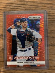 2013 Panini Prizm YAN GOMES Red Pulsar #255