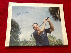 RARE! “1993 OTTO GRAHAM SPORTS LEGENDS SIGNED BAT!!” UNITAS+ OTTO+ FELLER!