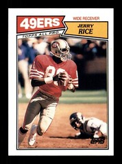 1987 TOPPS FOOTBALL 1-250 / SEE DROP DOWN MENU FOR CARD YOU WILL RECEIVE