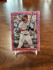 Topps 2026 Series 1 Riley Greene Detroit Tigers #T91-2 Pink Crackle Foilboard