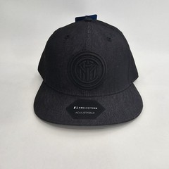 Inter Milan Team Fi Collection Serie A Mens Snapback Black NEW