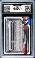 2018 Bowman Chrome Orange Refractor BCP20 Will Smith 08/25 Dodgers GMA 8 NM-MT