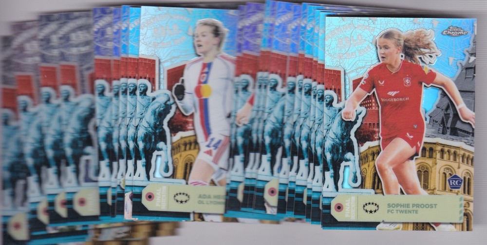 2025-26 Topps Chrome UEFA Women’s Champs Finals Destination -YOU PICK/YOU CHOOSE