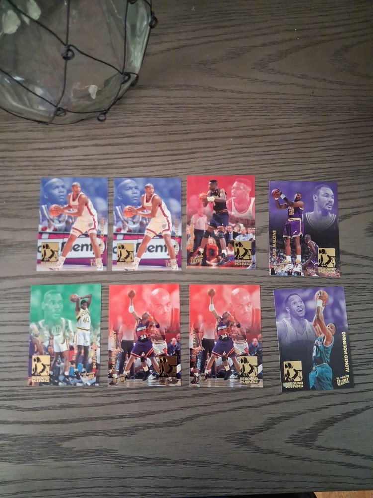 1993-1994 Fleer Ultra 8 Card Rebound Kings Lot