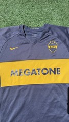 BOCA JUNIORS 2007 2008 HOME FOOTBALL SHIRT SOCCER JERSEY NIKE 217922-411 Medium
