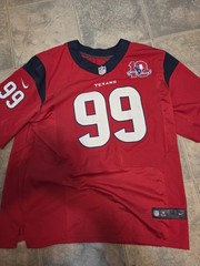 Nike Houston Texans J.J. Watt #99 Jersey Men&rsquo;s XL Red Navy White NFL