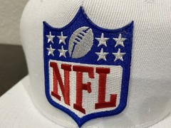 NFL SHIELD HEAD REFEREE OFFICIALS GAMEDAY HAT CAP WHITE ADJUSTABLE SNAPBACK NEW