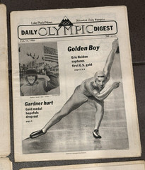 1980 – LAKE PLACID – Winter Olympics – 12 Daily Olympic Digest