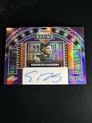 2025 Leaf Metal Draft Bound Shedeur Sanders Autograph Serial #DB-SS1 4/10