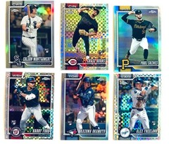 2026 Topps Chrome Baseball Prism Raywave RWB Refractors XFractor **You Pick**