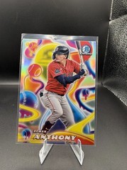 2025 Bowman Chrome – Melt Mashers Roman Anthony #MM-13 (RC)