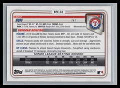 2020 Bowman 1st Edition #BFE-33 Sam Huff 1st Paper Prospect RC